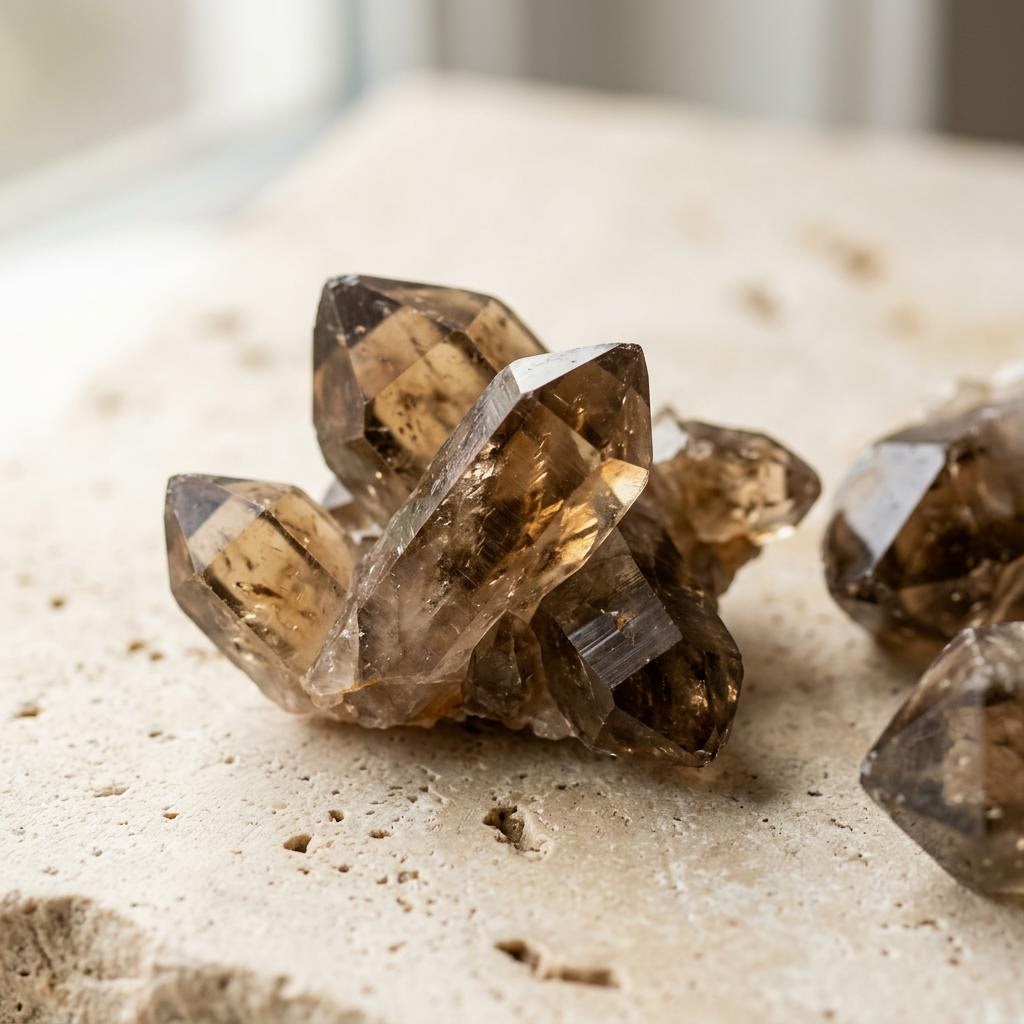 Smoky Quartz gemstone specimen